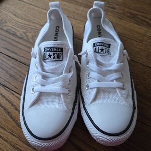 Converse All Star White Canvas Sneakers